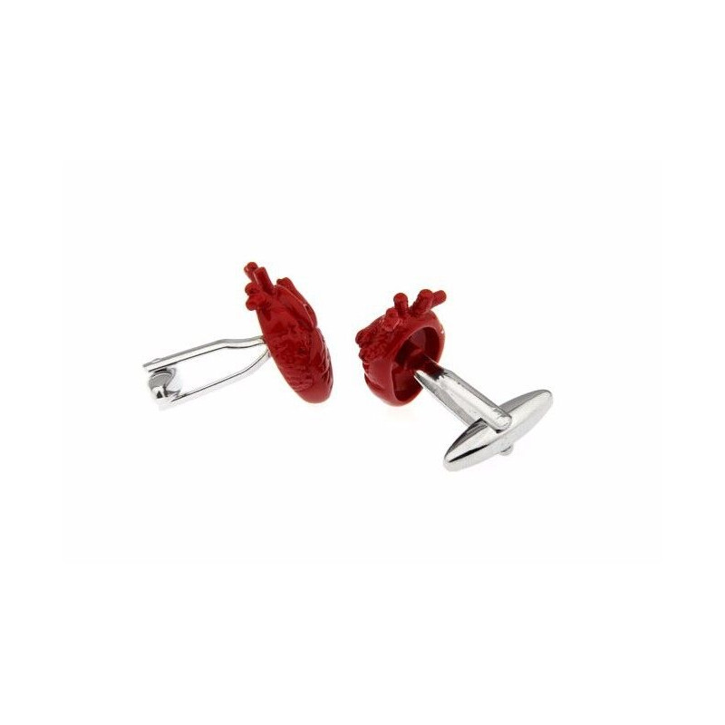 Human Heart Cufflinks