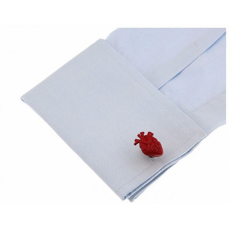 Human Heart Cufflinks
