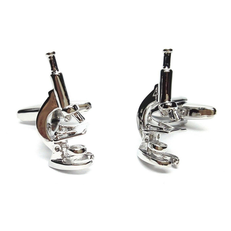 Boutons de manchette Microscope