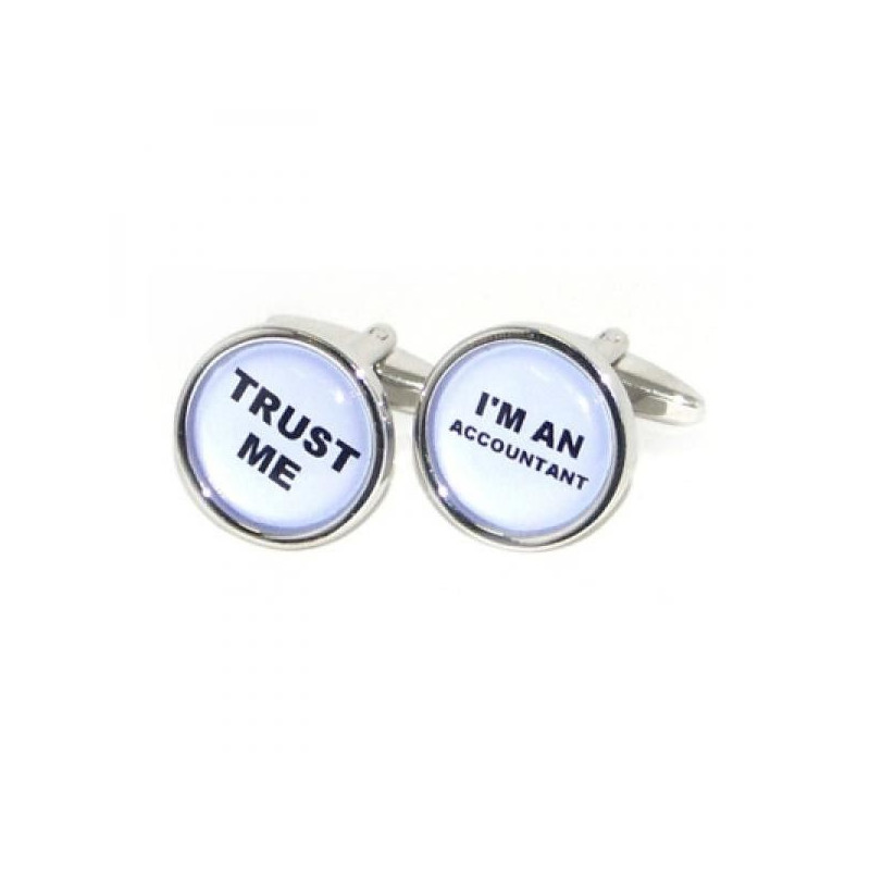 "Trust Me, I'm an Accountant" Cufflinks