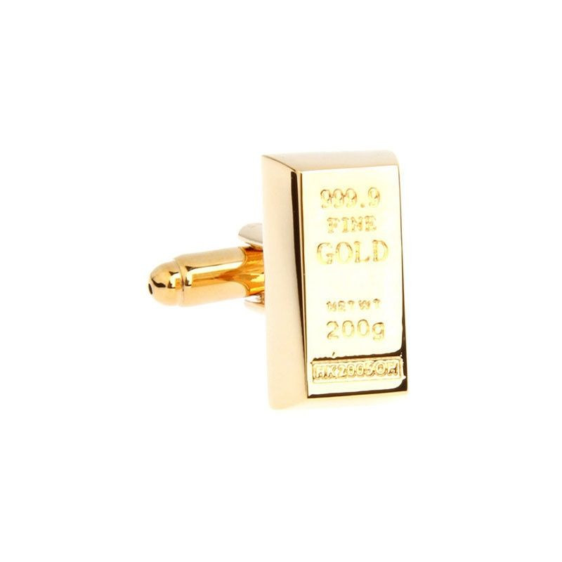 Boutons de manchette Lingot d'or
