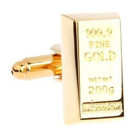 Gold Bar Cufflinks