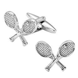 Tennis Racket Cufflinks