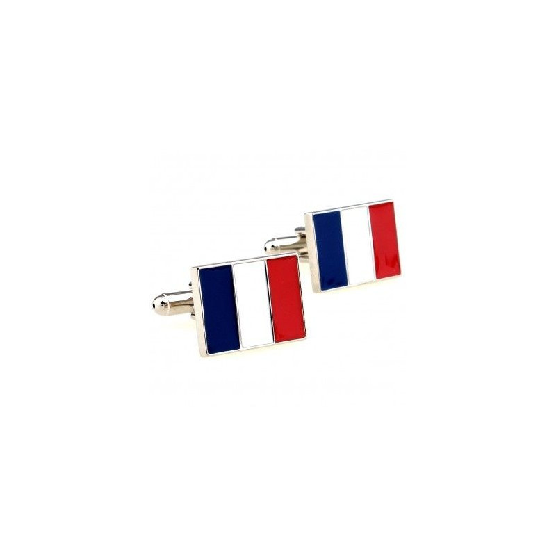 Boutons de manchette Drapeau français
