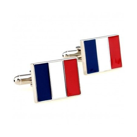 French Flag Cufflinks