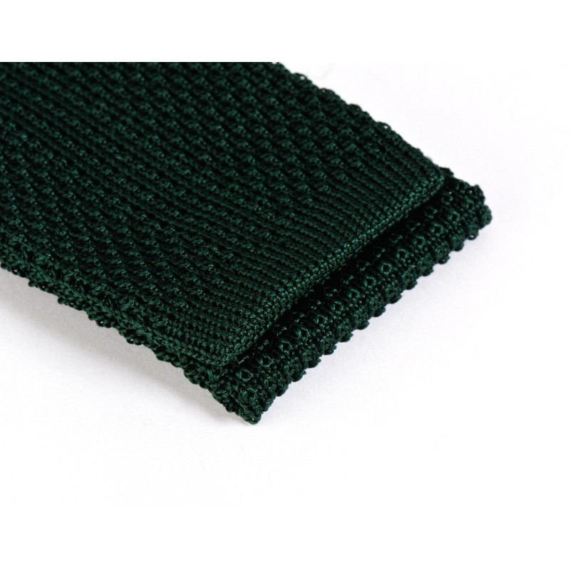 Tortoise brown knitted tie