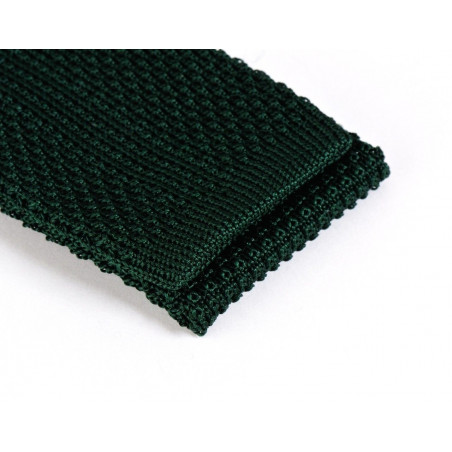 Tortoise brown knitted tie