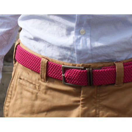 Cosmopolitan braided belt