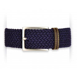 Blue Blazer braided belt