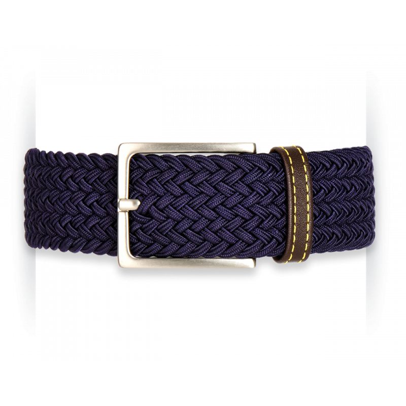 Blue Blazer braided belt