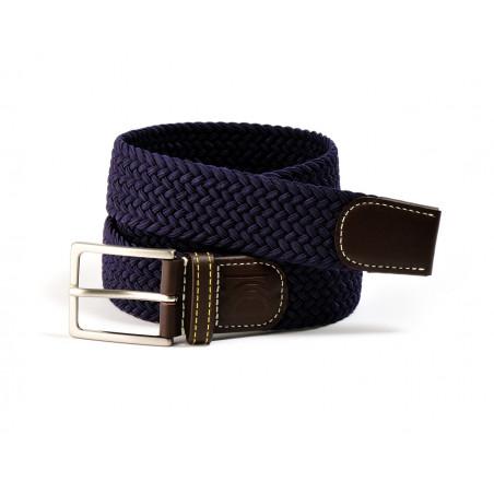 Blue Blazer braided belt
