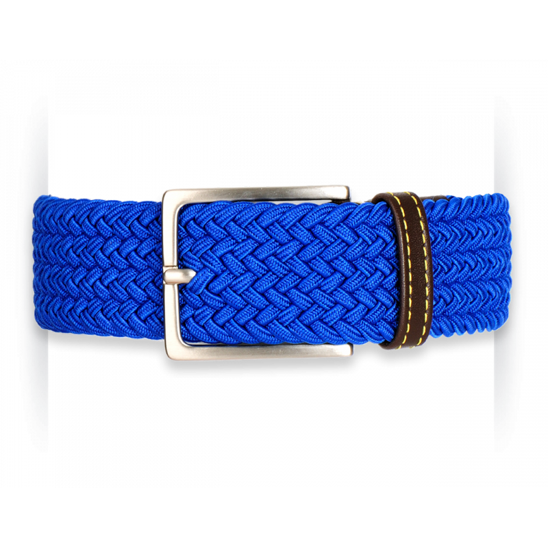 Blue Lagoon braided belt