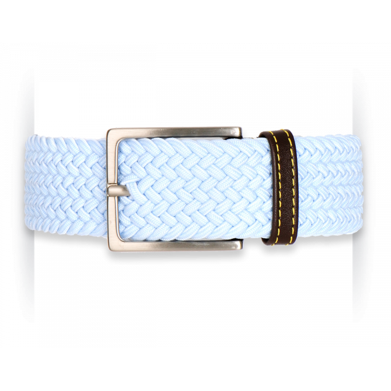 Blue Cosmo braided belt