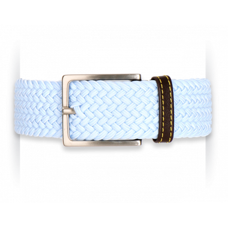 Blue Cosmo braided belt