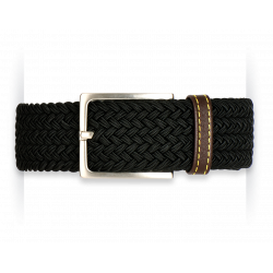 Black Velvet braided belt