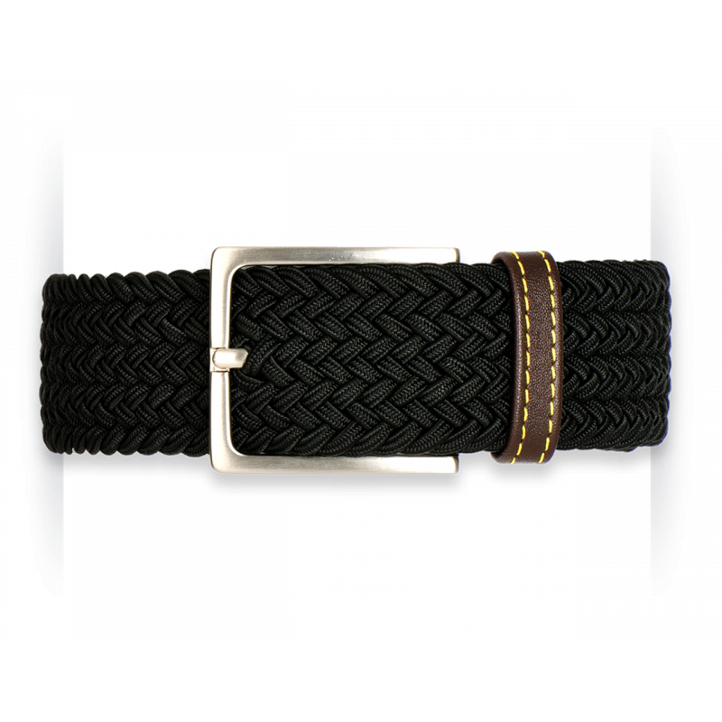 Black Velvet braided belt