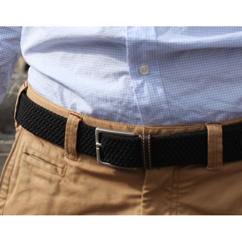 Ceinture "Made in France" Black Velvet, vue 3