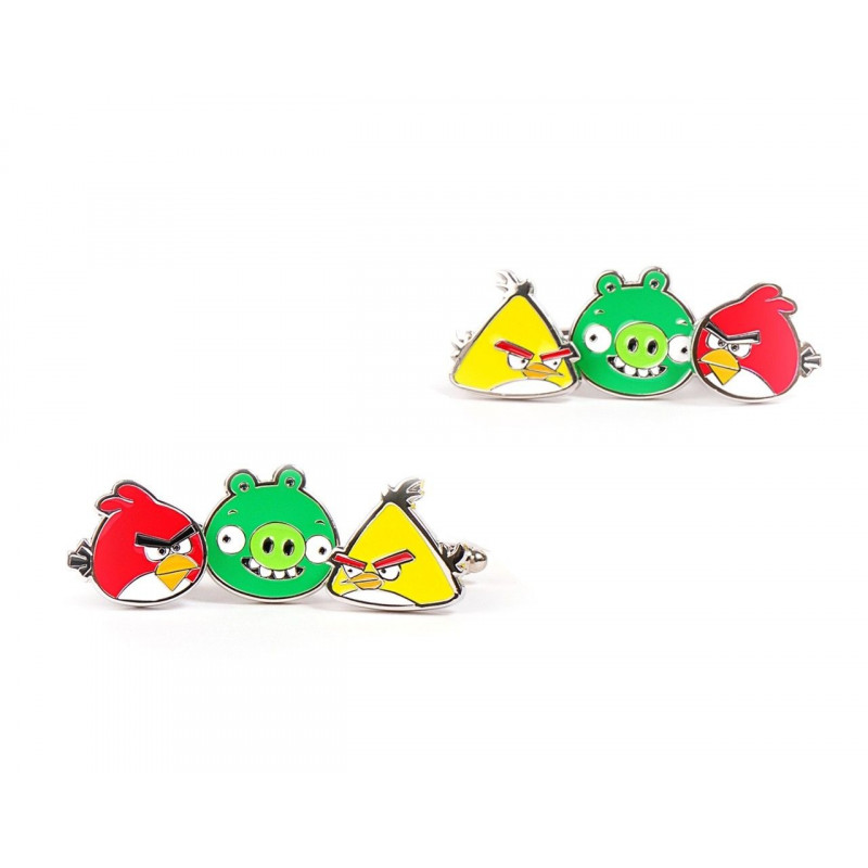 Angry Birds Cufflink Set