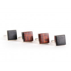 Exotic Wood Cufflinks Set...
