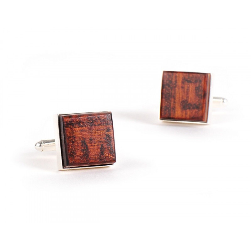 Boutons de manchette Ensemble Bois