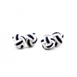 Tallinn Silk Knot Cufflinks