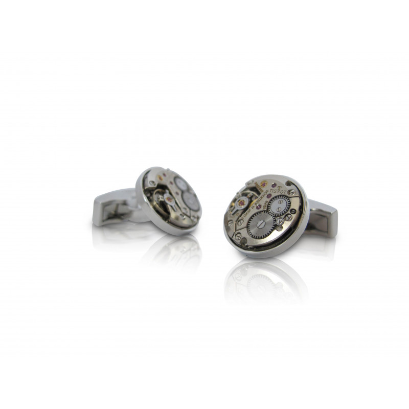 Boutons de manchette Mécanisme montre Tissot
