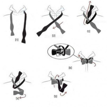 Self-tie bow tie