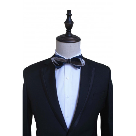 Mallard feather bow tie