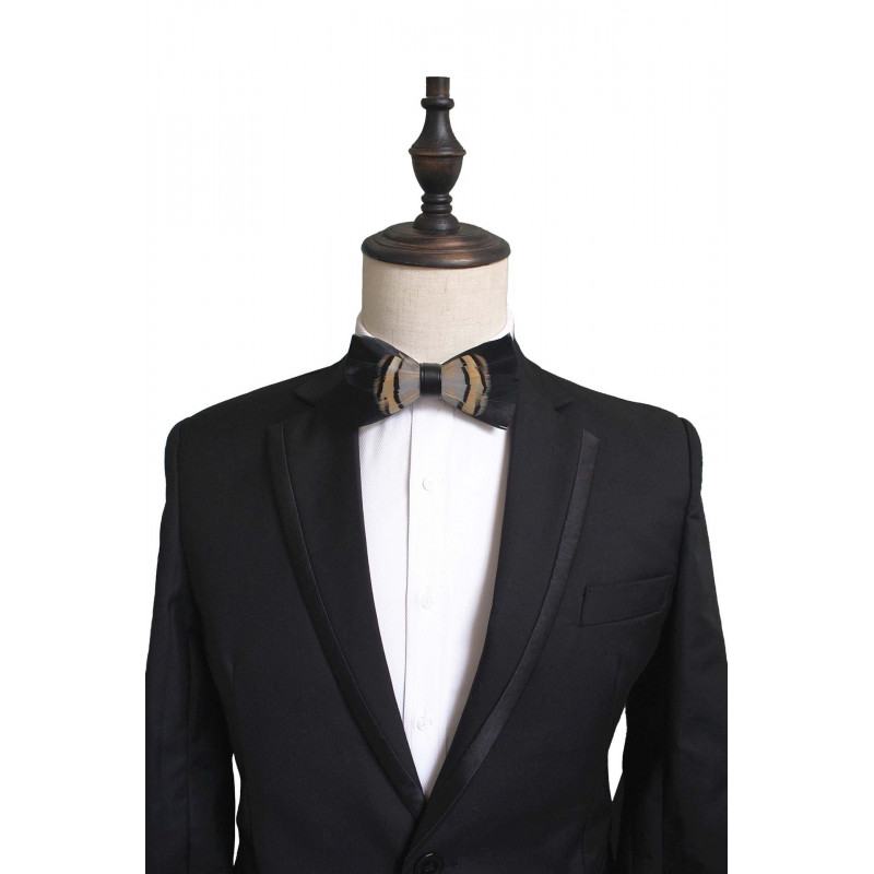 Duck feather bow tie II