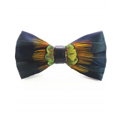 Duck feather bow tie III