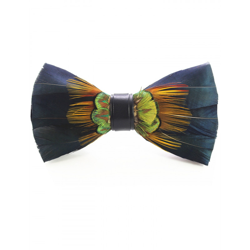 Duck feather bow tie III