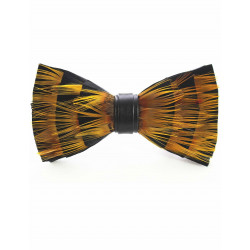 Duck feather bow tie IV