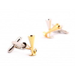 "Cheers" Champagne Cufflinks