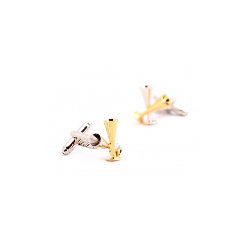 "Cheers" Champagne Cufflinks