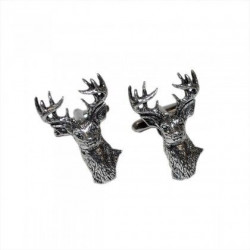 Stag Heads Cufflinks