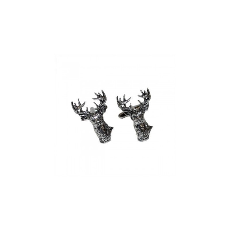Boutons de manchette Têtes de cerf