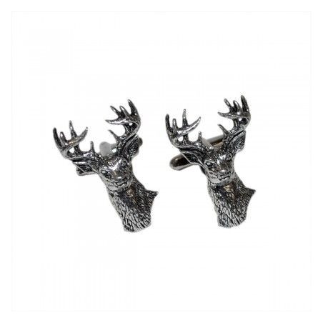 Stag Heads Cufflinks