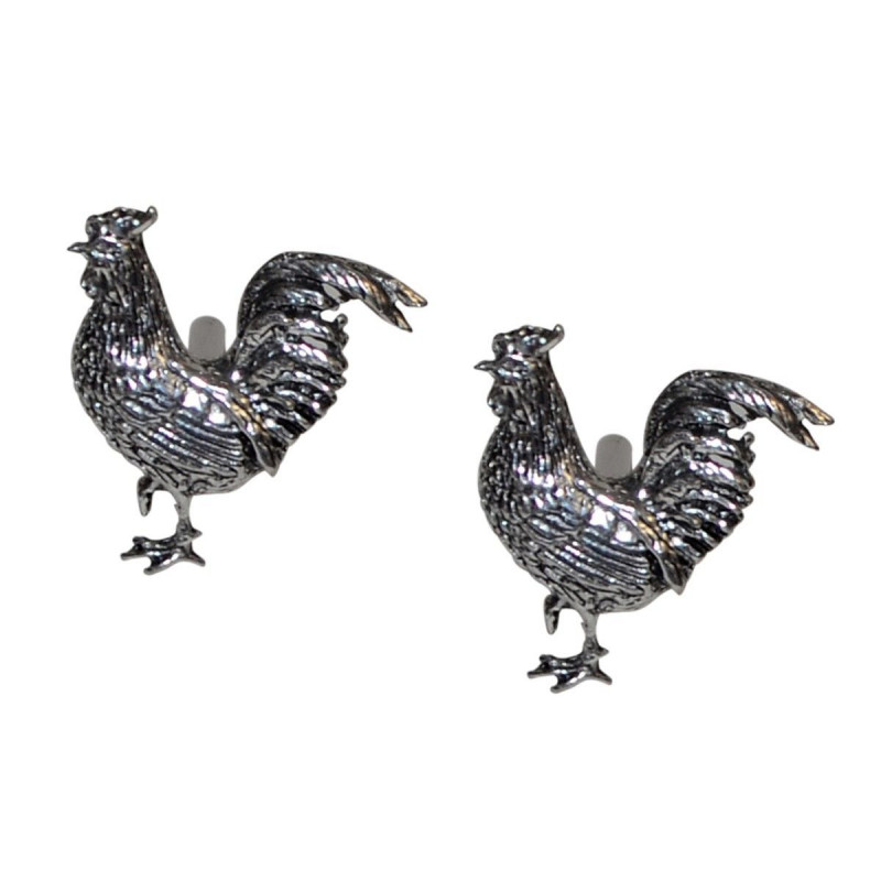 Boutons de manchette Coq