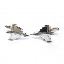 Typhoon Fighter Jet Cufflinks