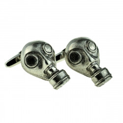 Gas Mask Cufflinks