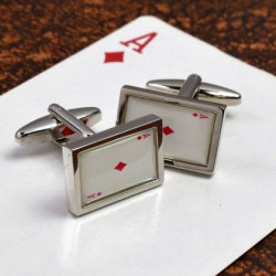 Ace of Diamonds Cufflinks