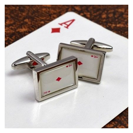 Ace of Diamonds Cufflinks
