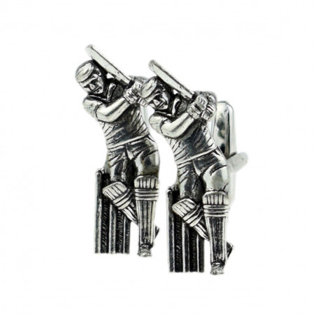 Cricket Batsmen Cufflinks