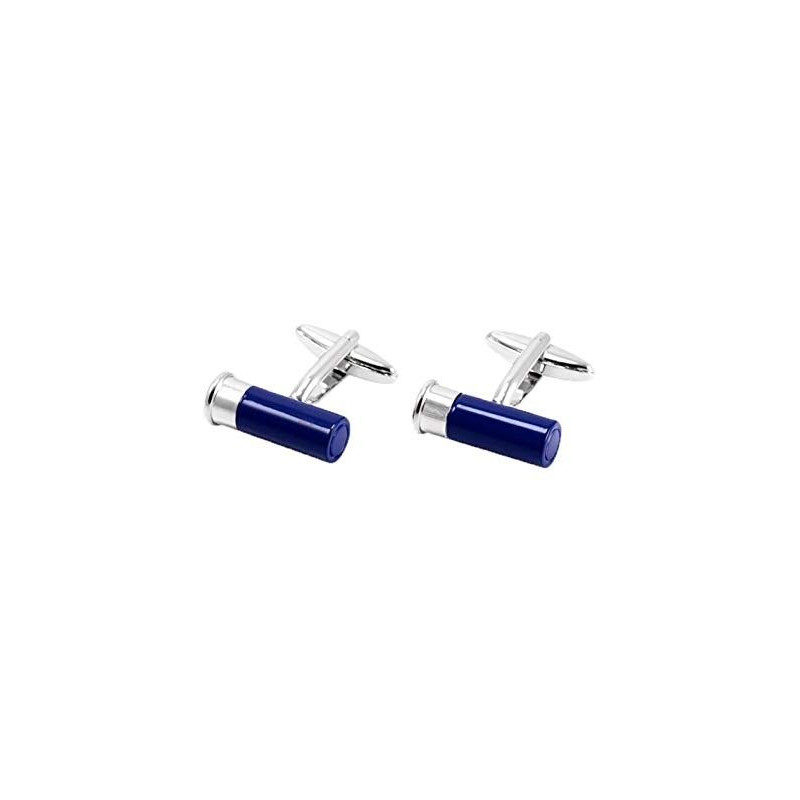 Boutons de manchette Cartouches bleues