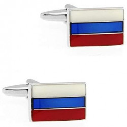 Russia Flag Cufflinks