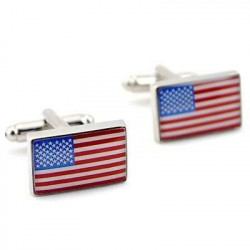 USA Flag Cufflinks