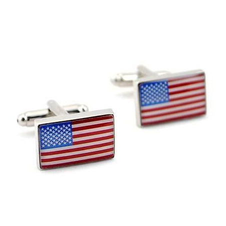 USA Flag Cufflinks