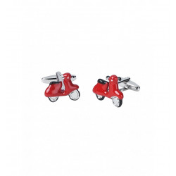 Red Scooter Cufflinks