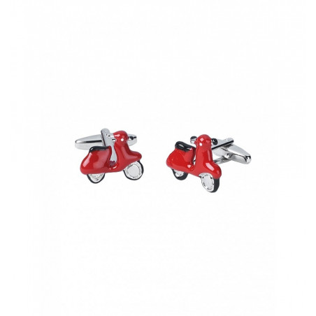 Red Scooter Cufflinks