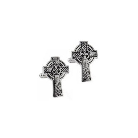 Celtic Cross Cufflinks II